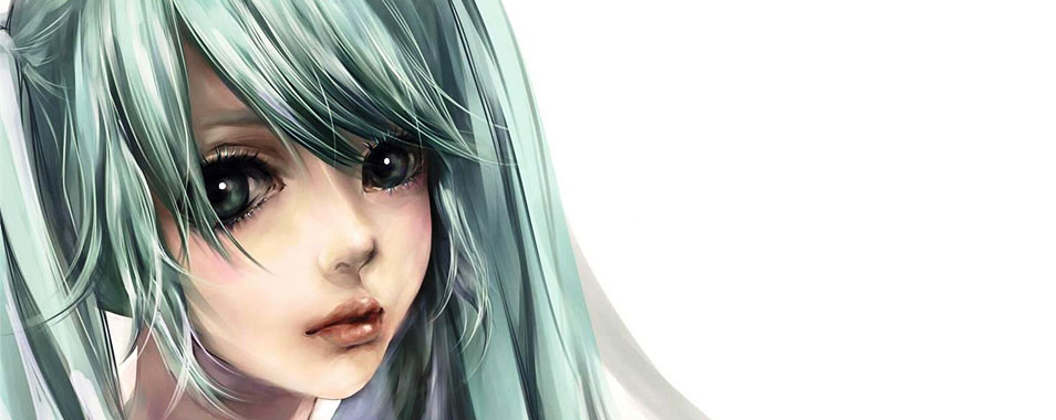 初音ミク リアルタッチの綺麗なイラスト画像 ボカロ壁紙