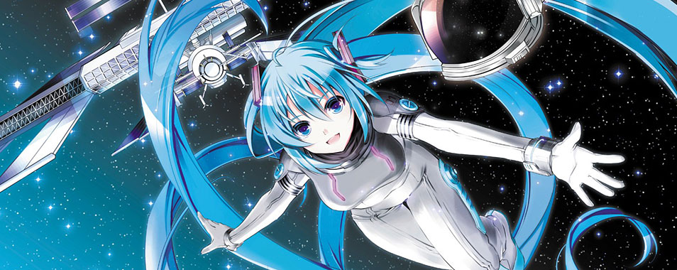 初音ミク 宇宙とミクの美しいイラスト壁紙 ボカロ画像