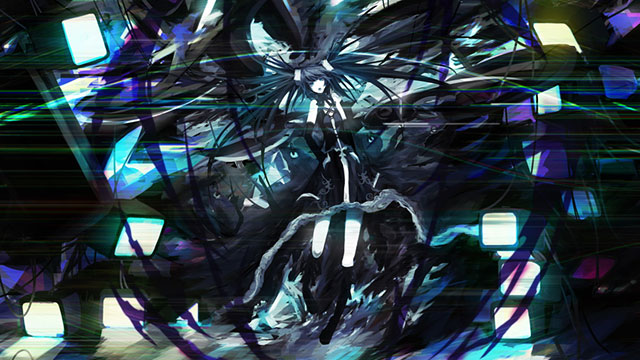 初音ミク 黒ミクの高画質でかっこいいイラスト壁紙 ボカロ画像