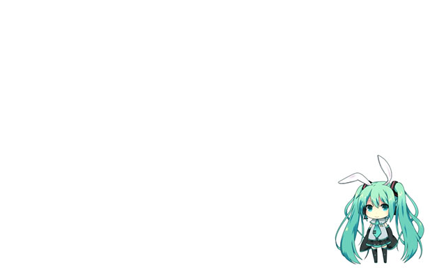 初音ミク ちびミクの高画質なイラスト壁紙 ボカロ画像