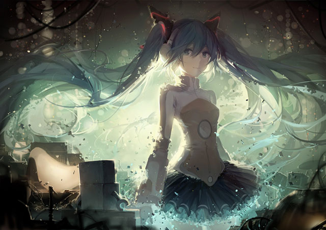 初音ミク Odds Endsの可愛いイラスト画像 ボカロ壁紙